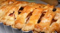Potrebujeme: 500 g hladkej múky, 250 g masla alebo margarínu, 1 kg jabĺk, 1 vajce, 6 lyžíc mlieka, polovica prášku do pečiva, 2 Zlaté klasy alebo vanilkové pudingy Postup: Múku...