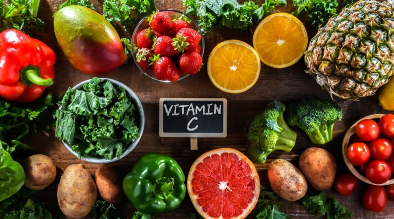 zelenina a ovocie obsahujúce vitamín C