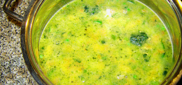 jarná zeleninová polievka