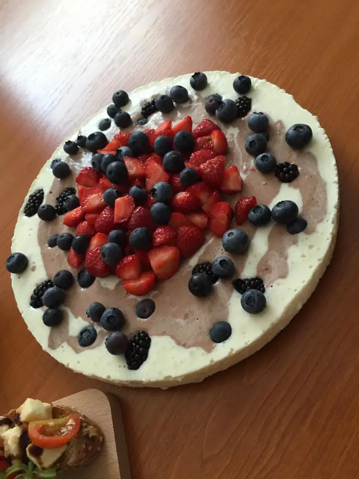 Tvarohová torta bez pečenia