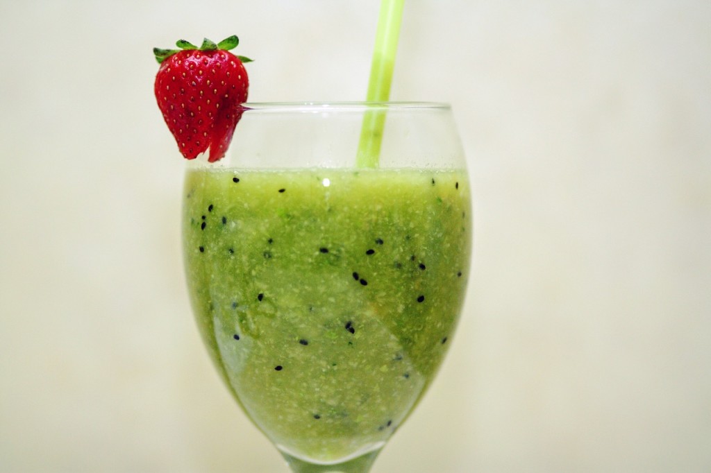 zelené detoxikačné smoothie