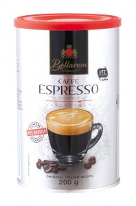 Bellarom Caffé Espresso Lidl káva Nazjedenie