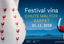 Jesenný festival Chute Malých Karpát privíta milovníkov vína i kultúry už po tretí raz chute-malych-karpat-2018-nazjedenie