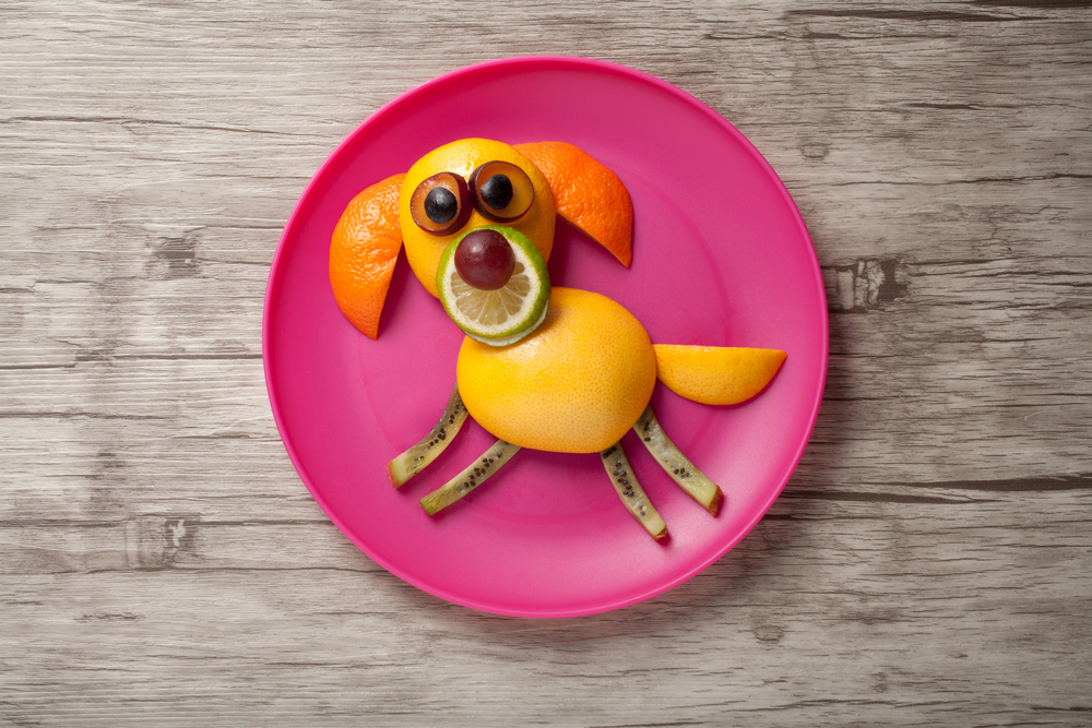 pes z ovocia