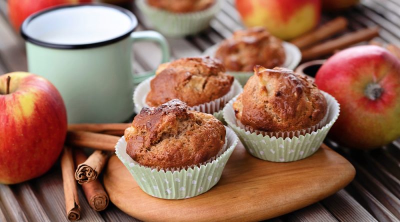jablkové muffiny
