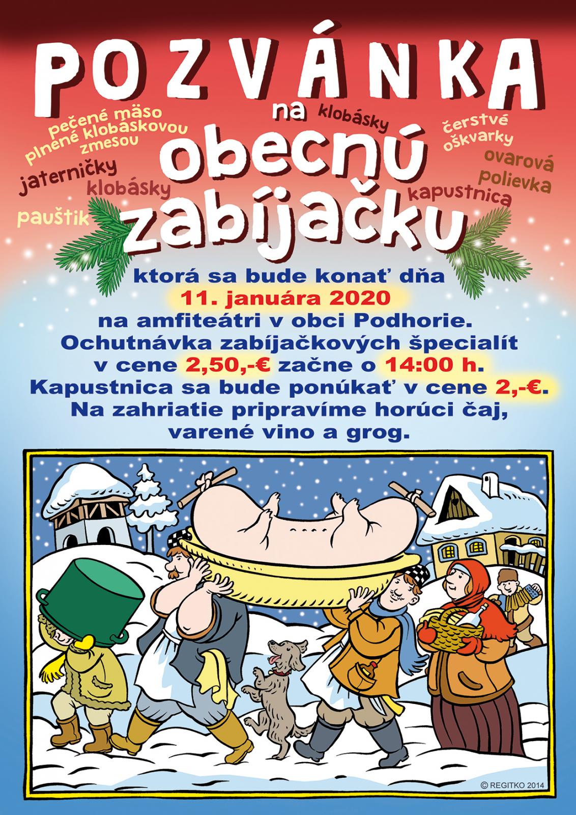 Podhorská zabíjačka