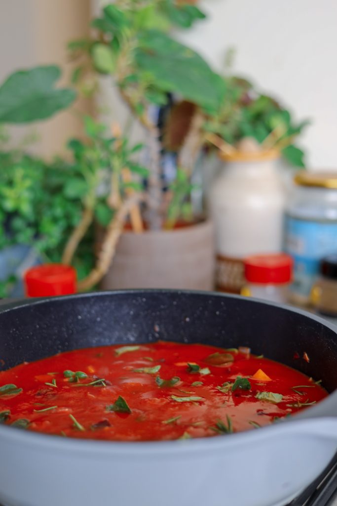 paradajková polievka 