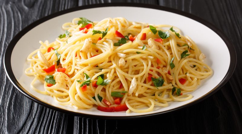 špagety aglio e olio