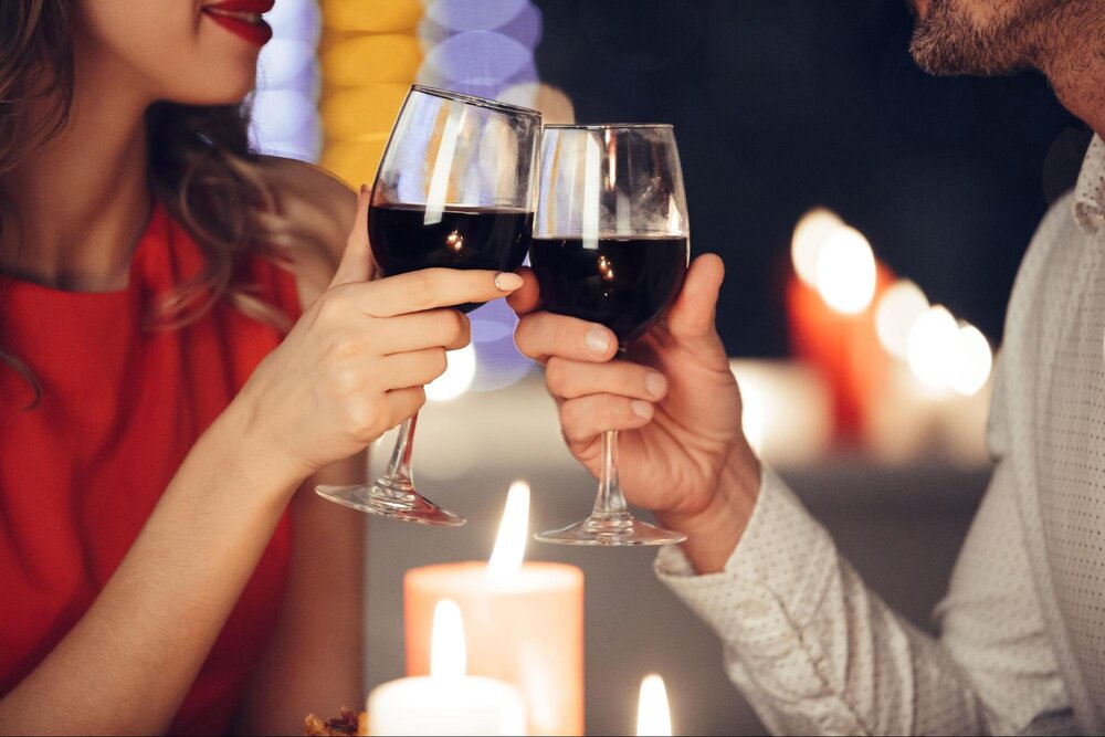 Romantika pri víne