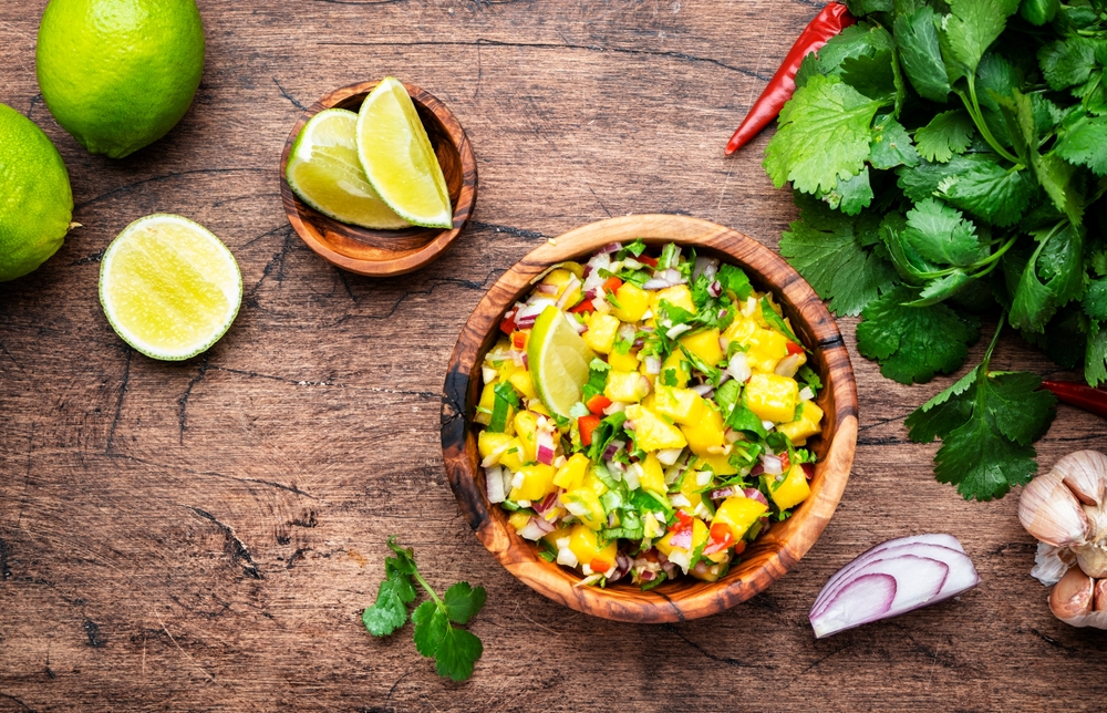 Mango salsa.