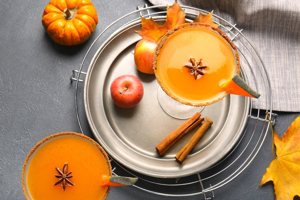 Tekvicový mocktail s korením