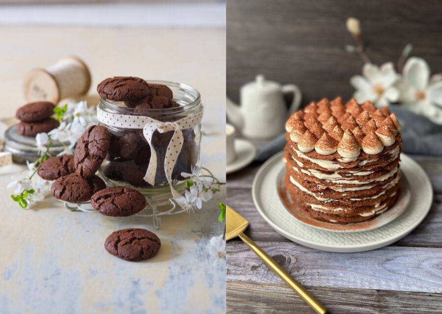 Veľkonočné pečenie s kakaom.