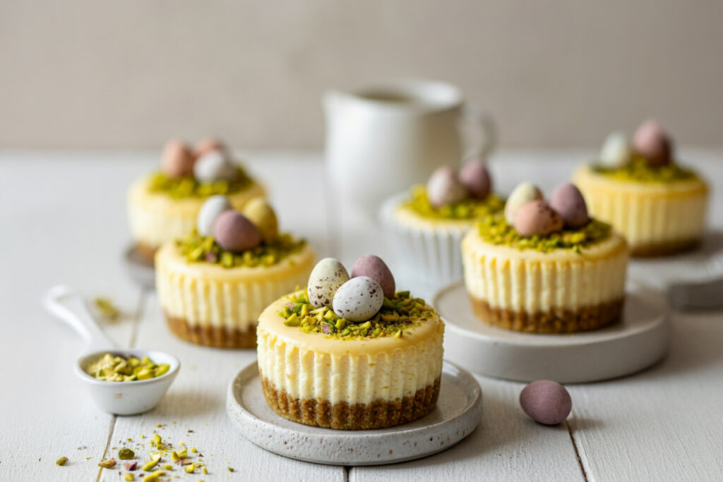 Mini veľkonočné cheesecaky