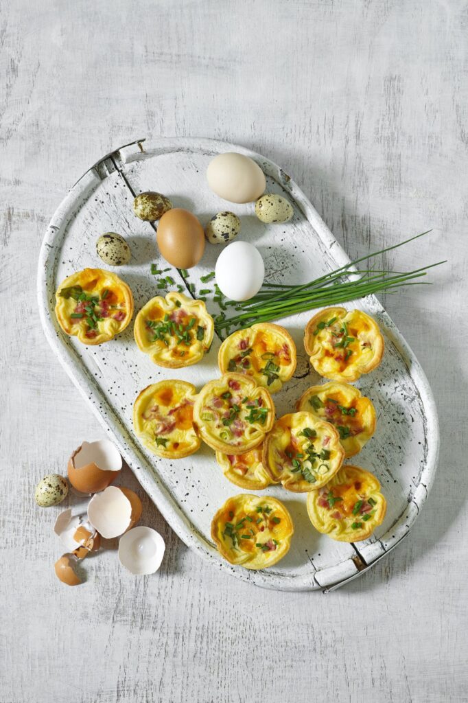 Slané jarné košíčky.