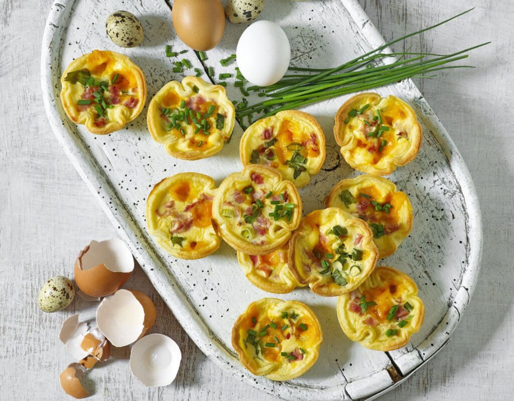 Slané jarné košíčky.