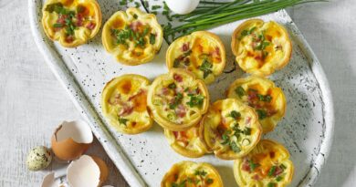 Slané jarné košíčky.