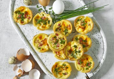 Slané jarné košíčky.