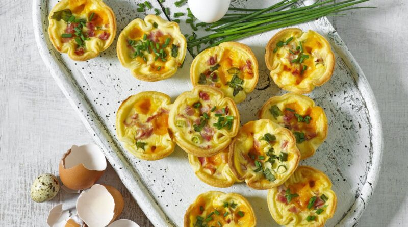 Slané jarné košíčky.