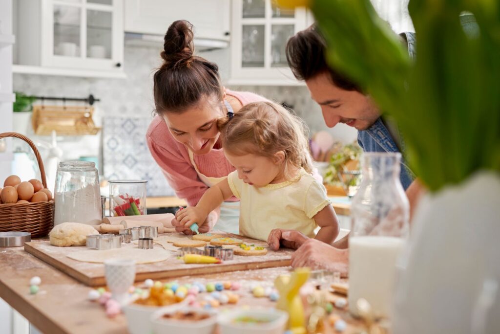 Veľkonočné pečenie s kakaom.