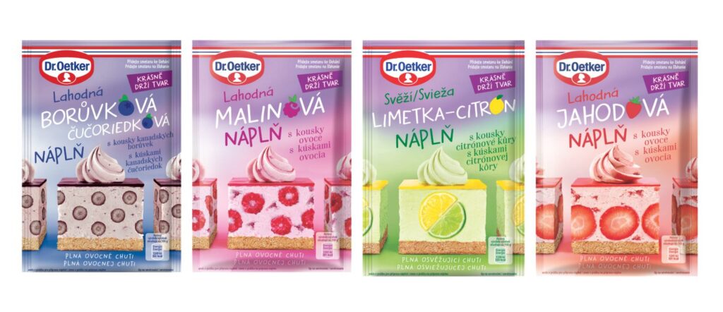 Ovocné náplně Dr.Oetker