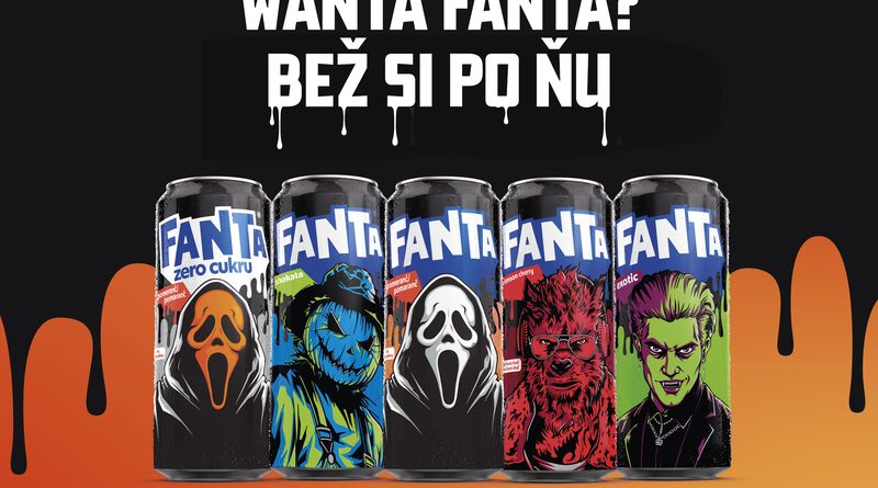 Fanta prichádza s novou halloweenskou limitkou na čele s Ghost Face®