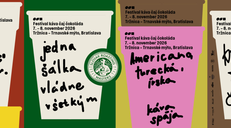 Festival Káva Čaj Čokoláda sa sťahuje do bratislavskej Tržnice. Prinesie aj súťaž pražiarov naživo!